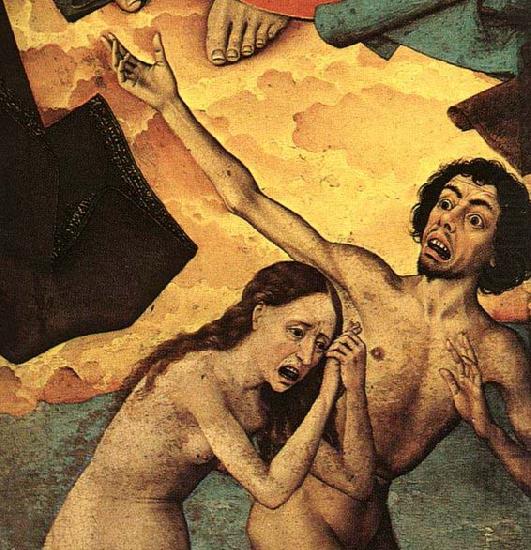 WEYDEN, Rogier van der The Last Judgment china oil painting image